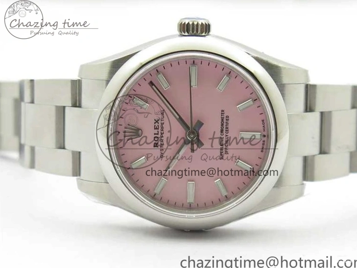 MiroTime 1103 Oyster Perpetual 31mm 277200 EWF Best Edition Pink Dial on SS Bracelet 6T Sophisticated 2776